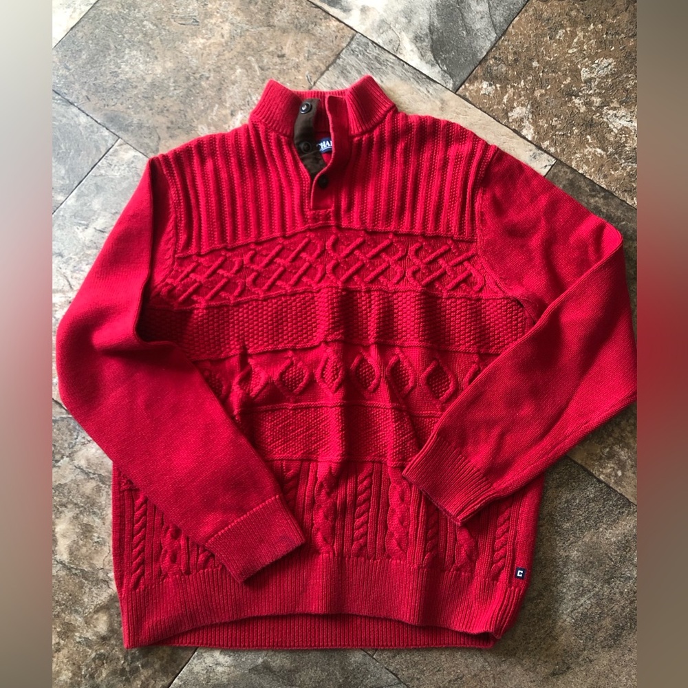 CHAPS red sweater